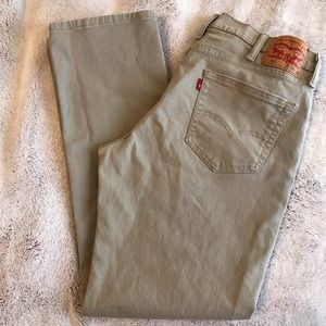 Levi Men’s tan jeans size 38x30